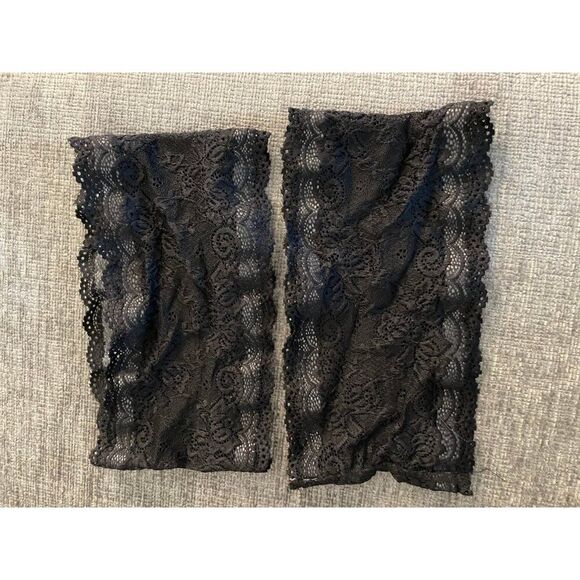 Bandelettes Anti Chafing Thigh Bands Chub Rub Lace Onyx Black Size L NWT - Picture 3 of 5
